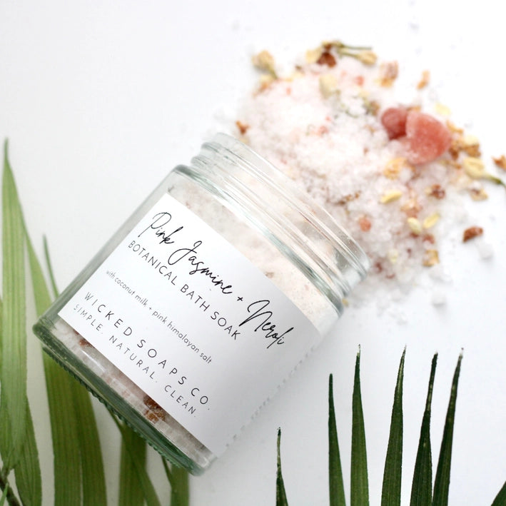Pink Jasmin &amp; Neroli Botanical Bath Soak