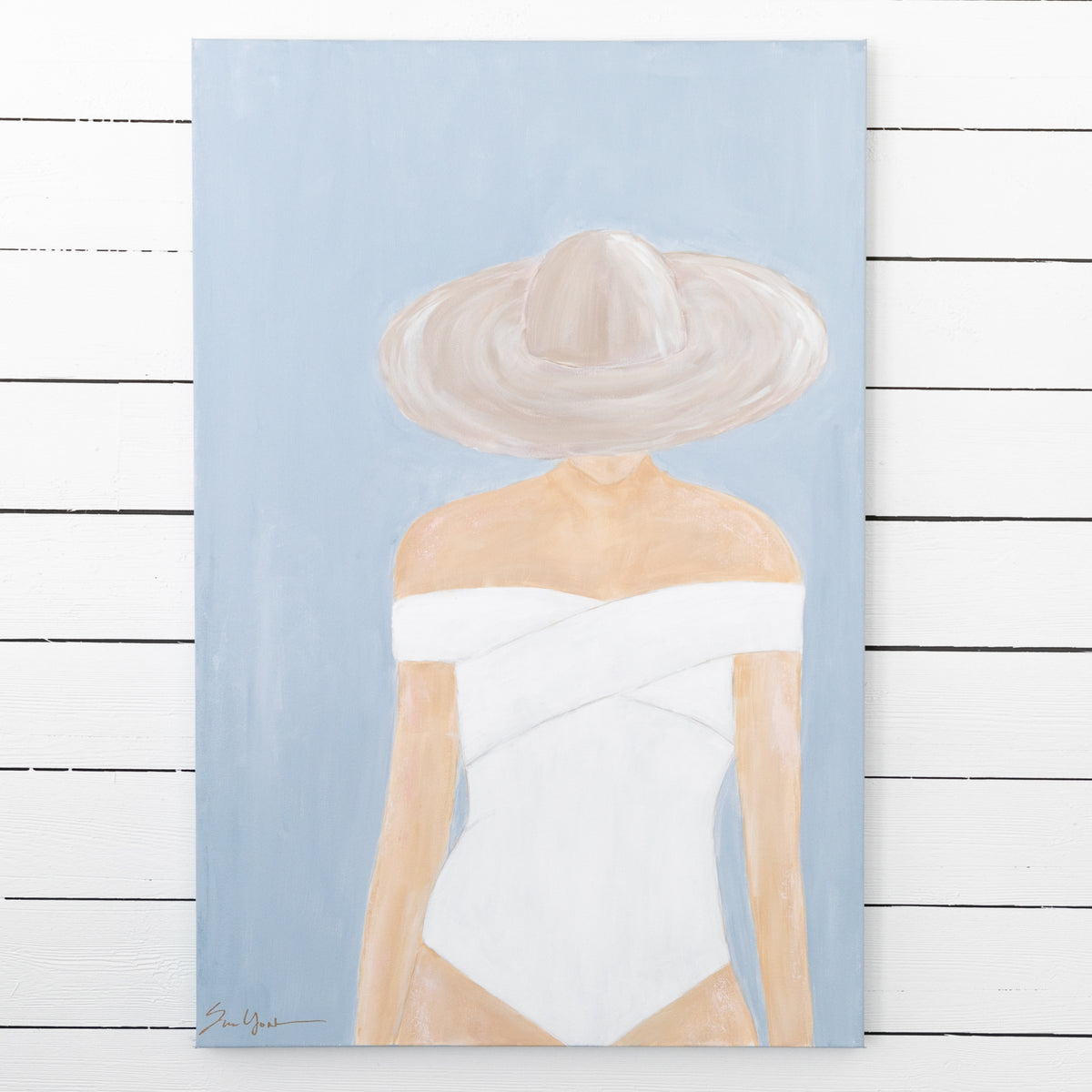 #15 Beach Girl Original Painting