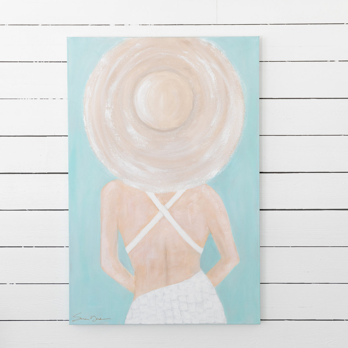#13 Beach Girl Original Painting