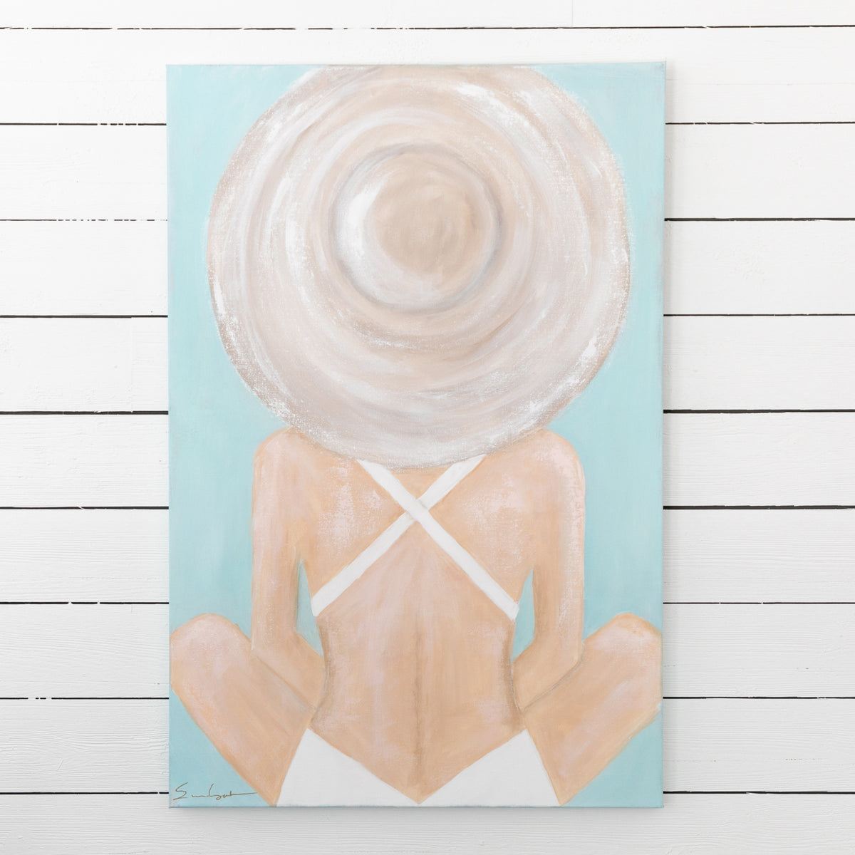 #14 Beach Girl Original Painting