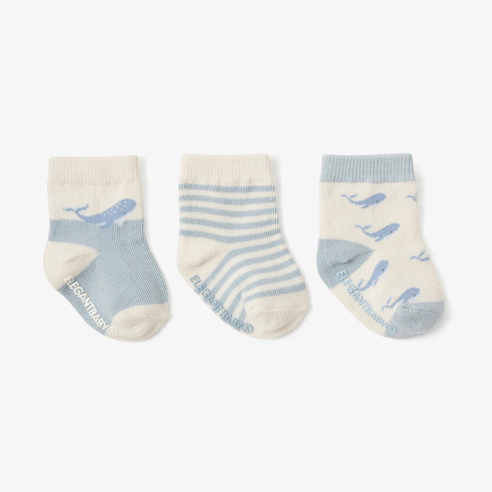 Ocean Adventure Non-Slip Baby Sock 3PK