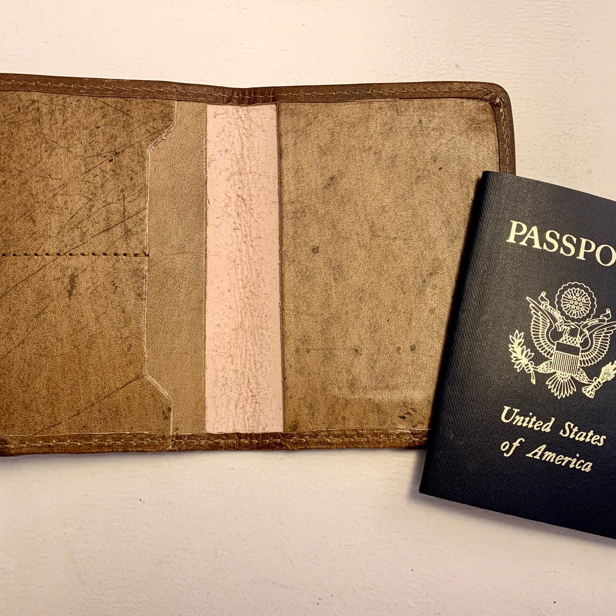 Leather Passport Cover &quot;Peter Pan&quot;