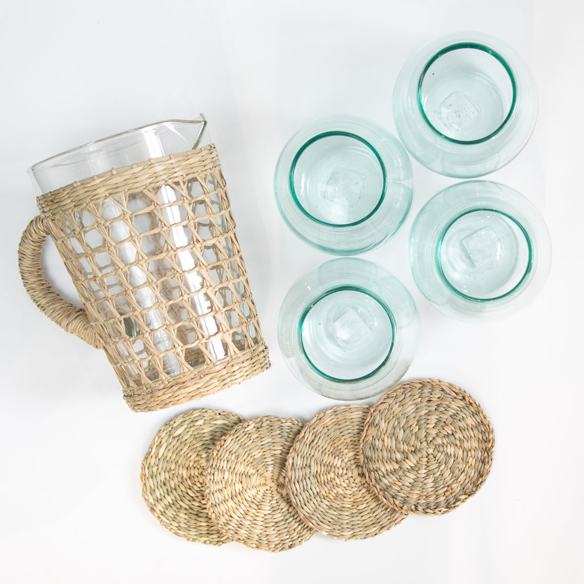 Seagrass Coasters Set of 4