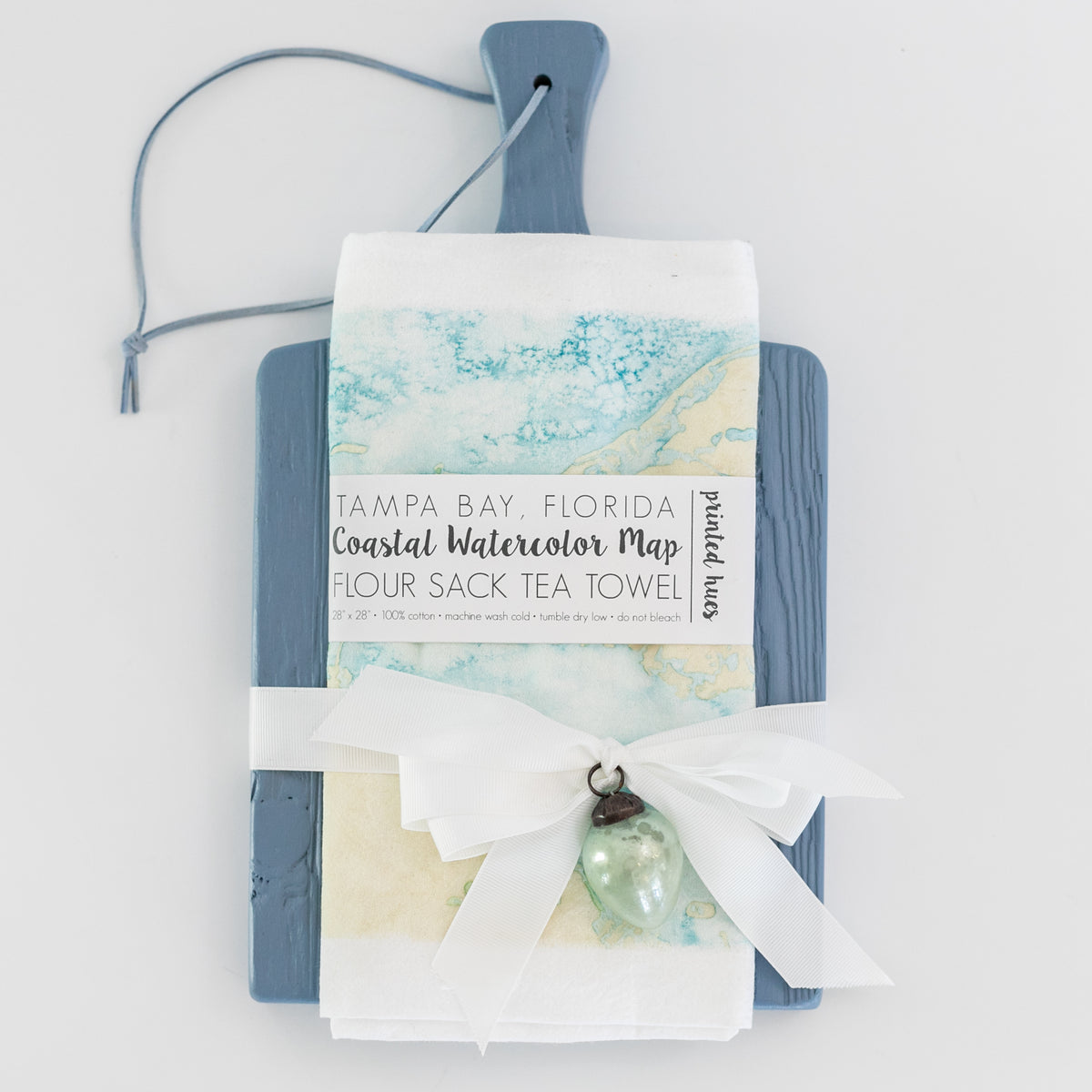 LIMITED EDITION Coastal Gift Set - Tampa Bay Towel &amp; Etu Home Board