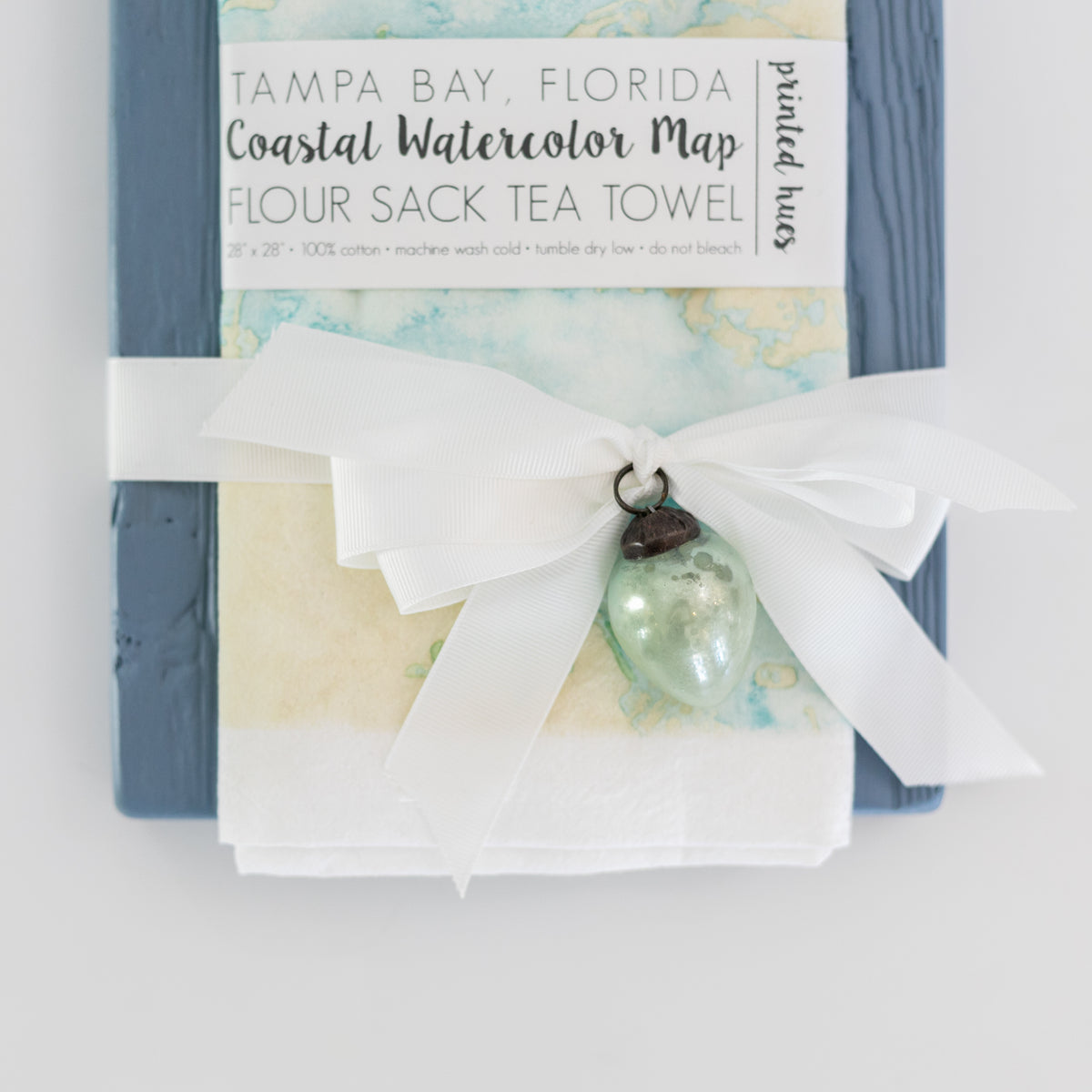 LIMITED EDITION Coastal Gift Set - Tampa Bay Towel &amp; Etu Home Board