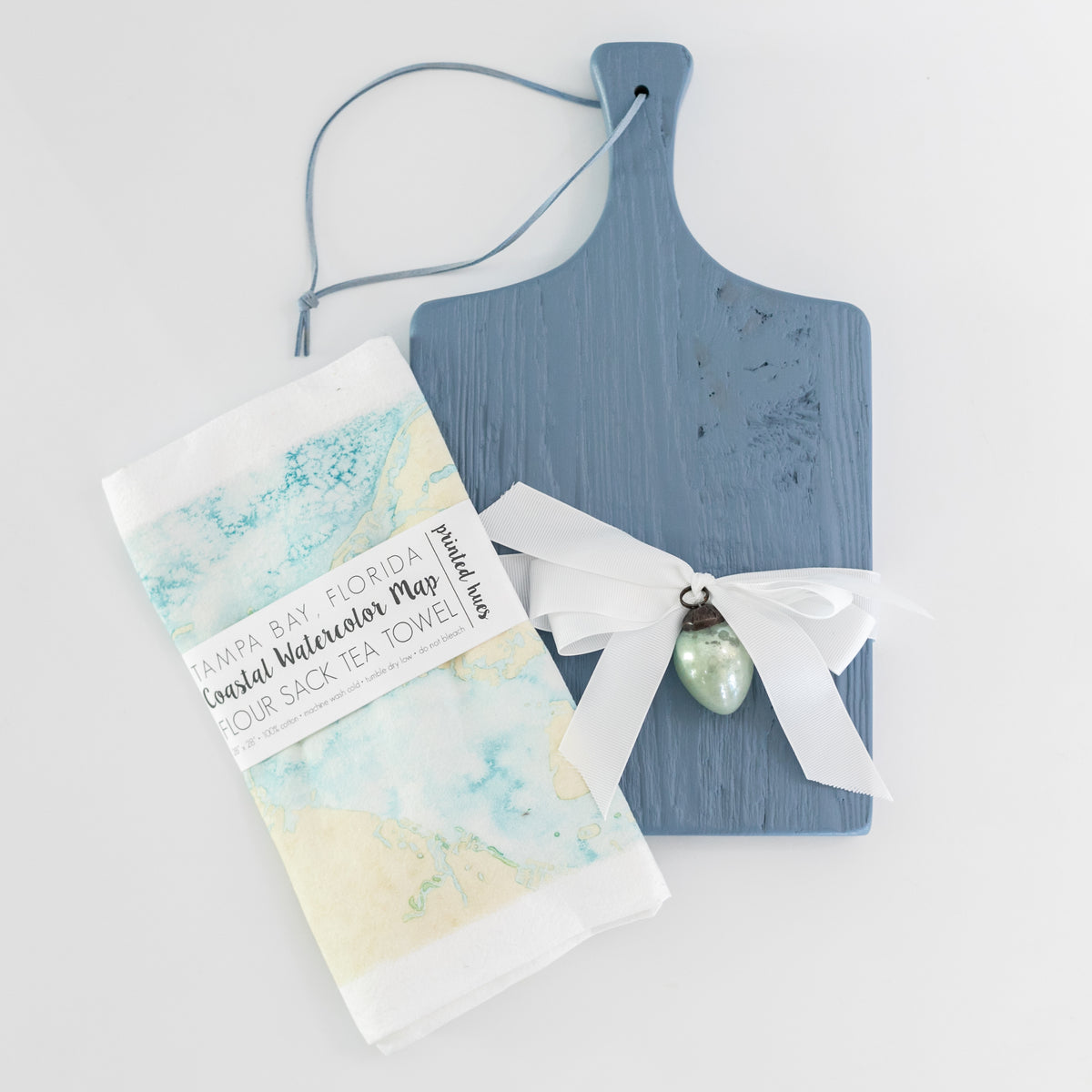 LIMITED EDITION Coastal Gift Set - Tampa Bay Towel &amp; Etu Home Board