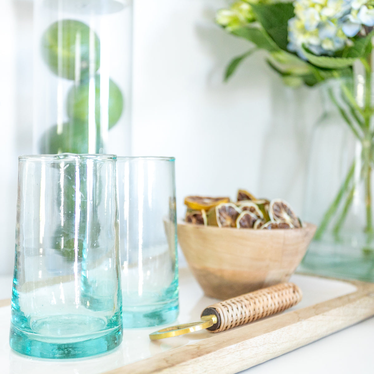 Brass and Bamboo Bottle Opener