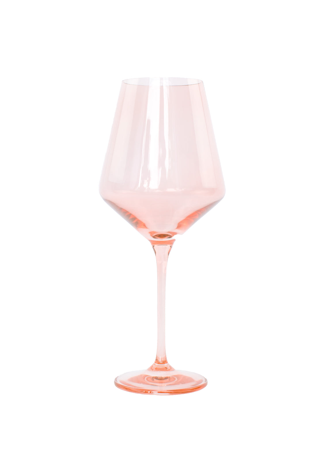 Estelle Colored Wine Stemware - Set of 2 {Rose}