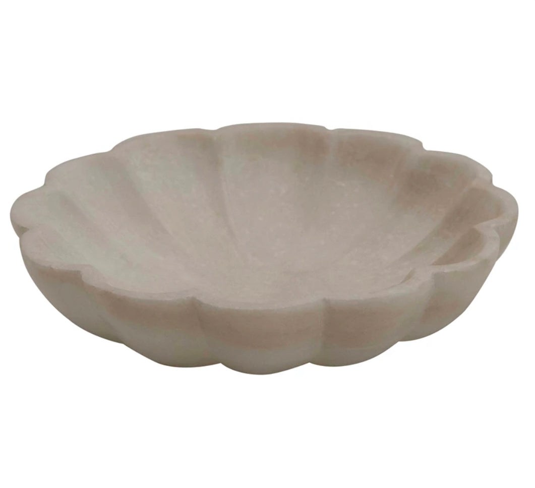 Flower Marble Bowl