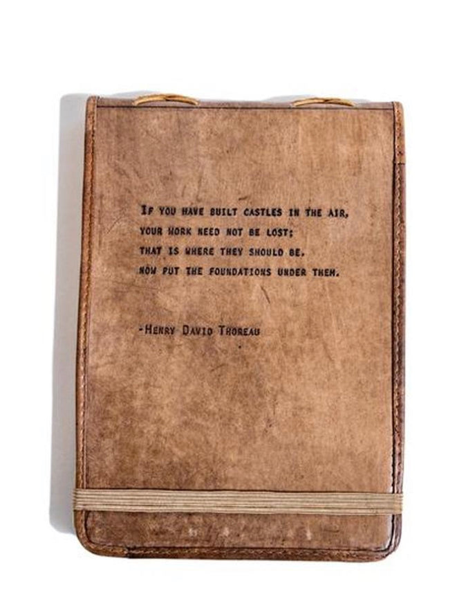 Castles In The Air Leather Journal Large