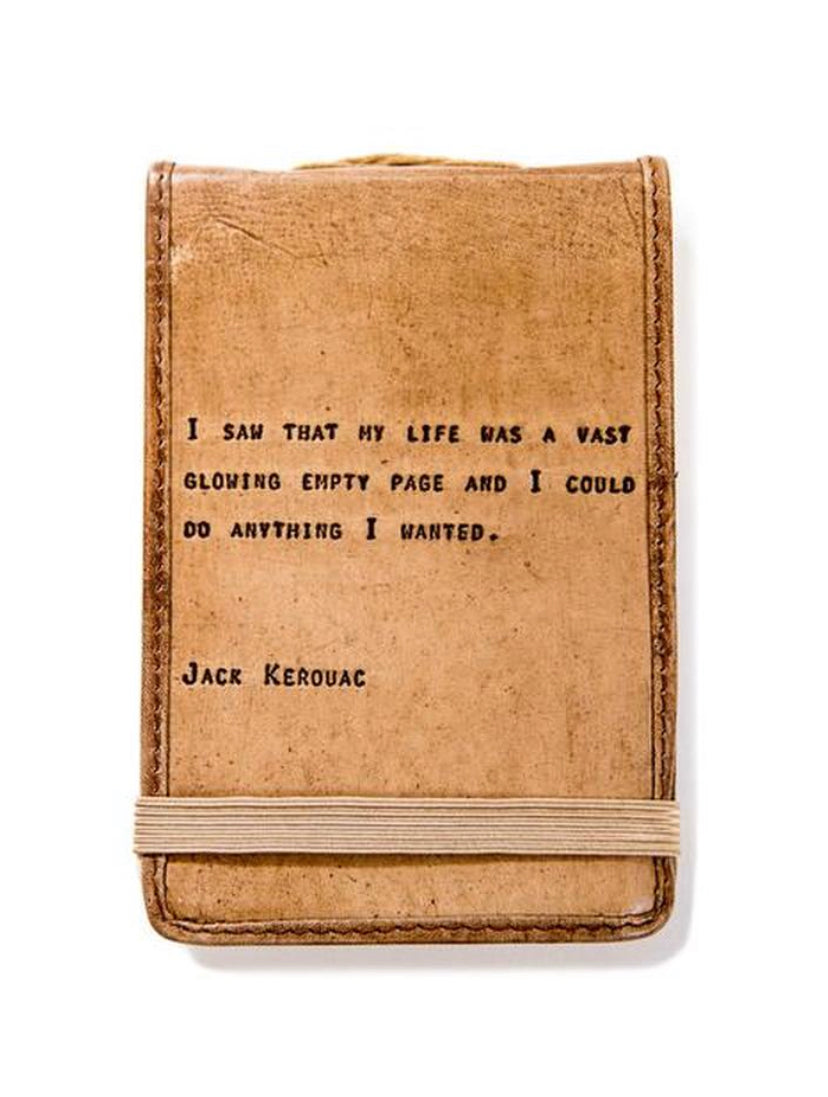 Jack Kerouc Leather Journal Small