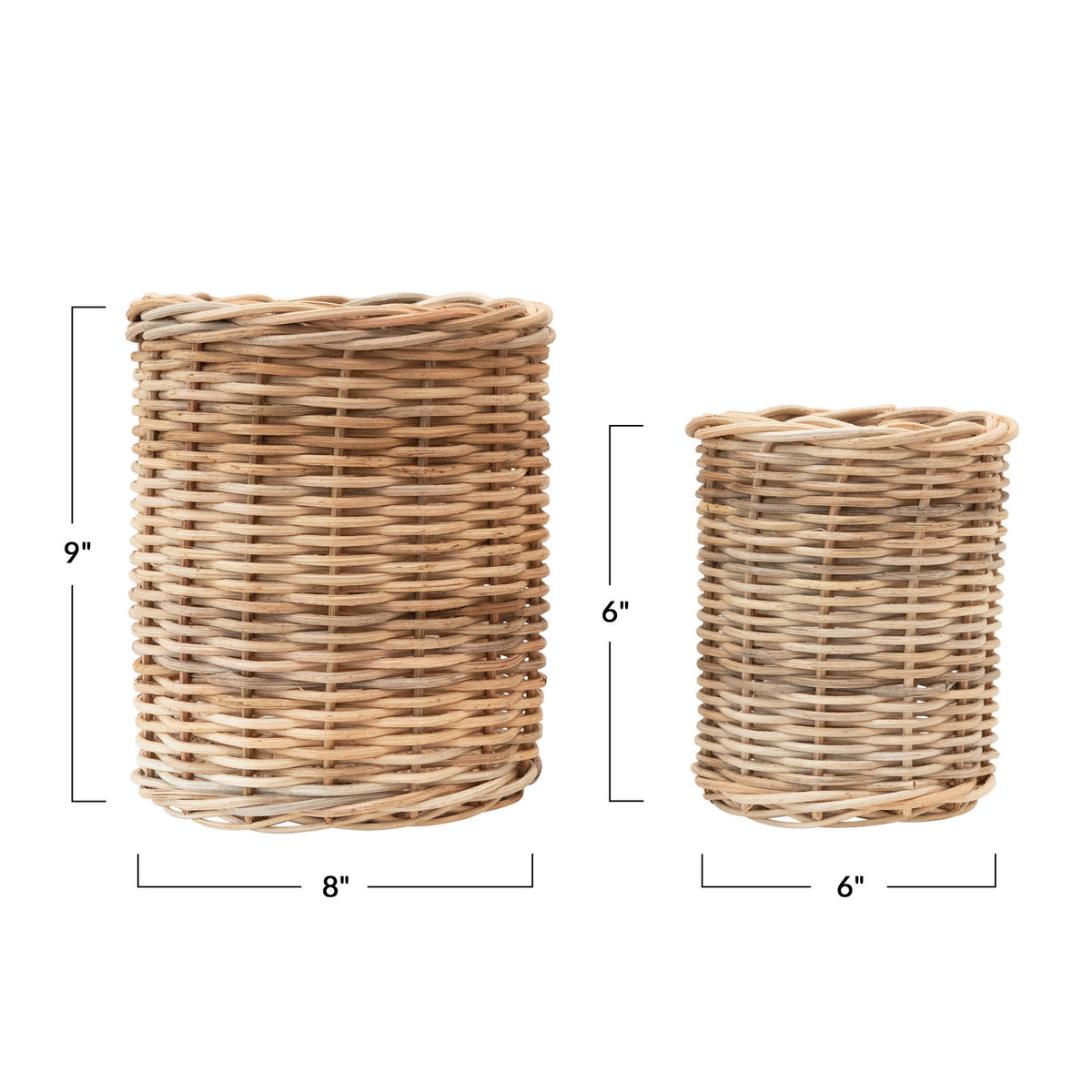 Natural Woven Container
