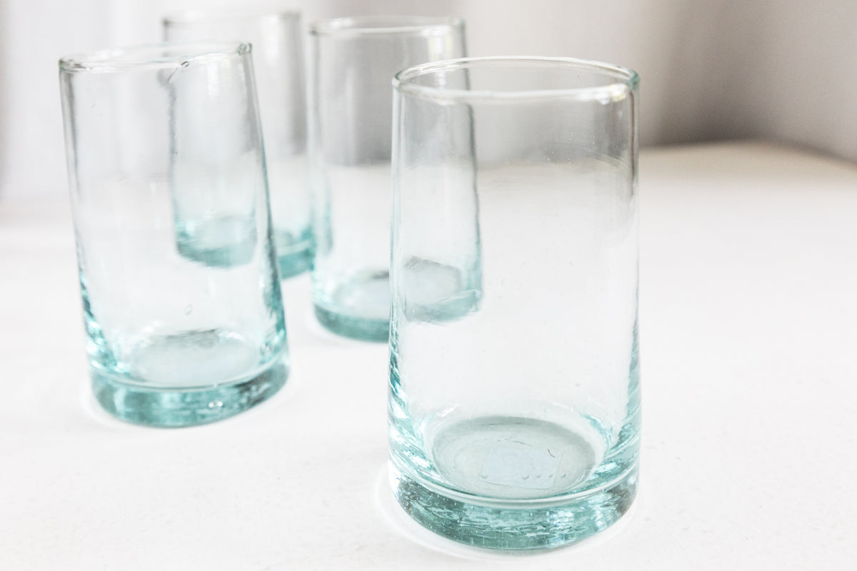 Recycled Short Glasses (Set of 6)