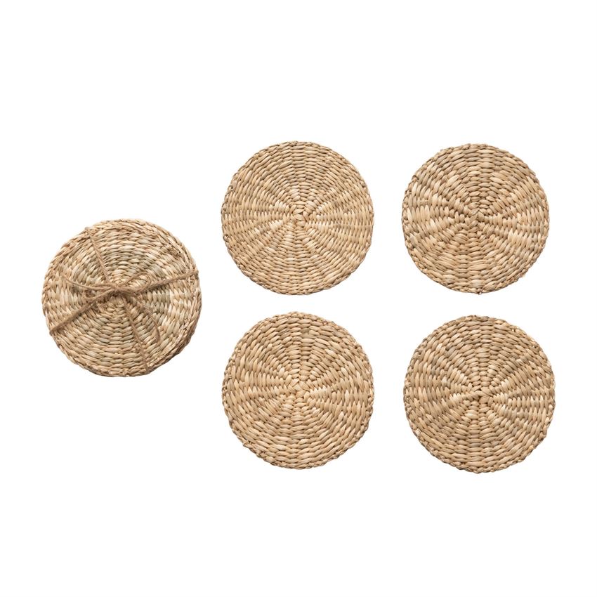 Seagrass Coasters Set of 4