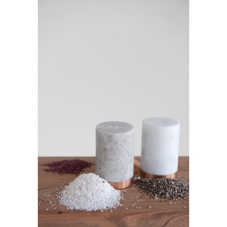 Marble Salt &amp; Pepper Shaker (Set of 2)