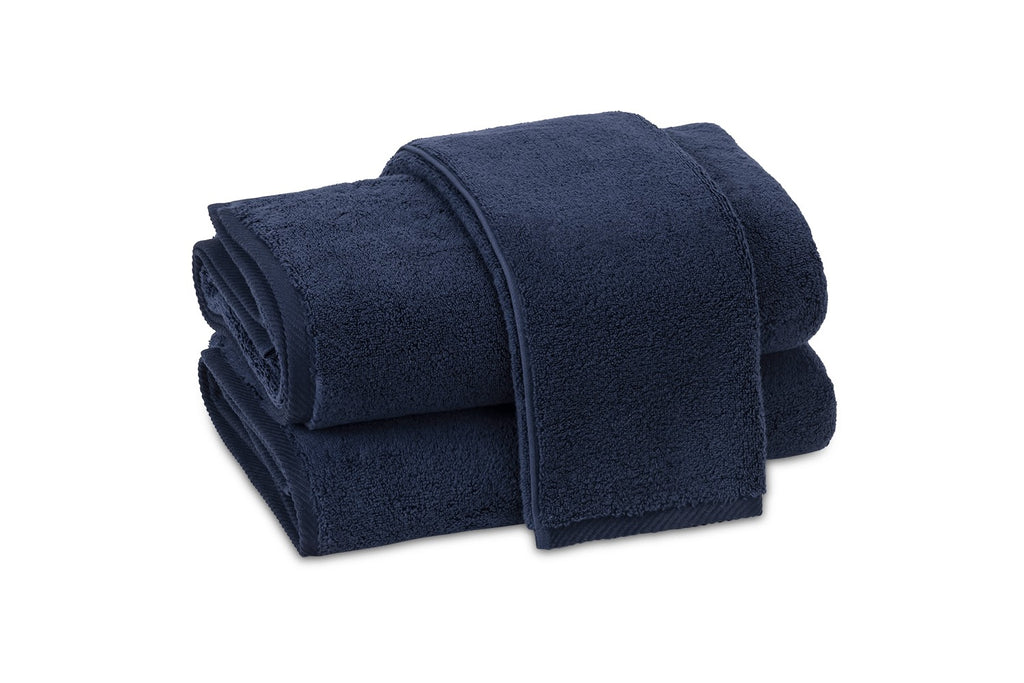 Matouk Milagro Bath Mat in Navy