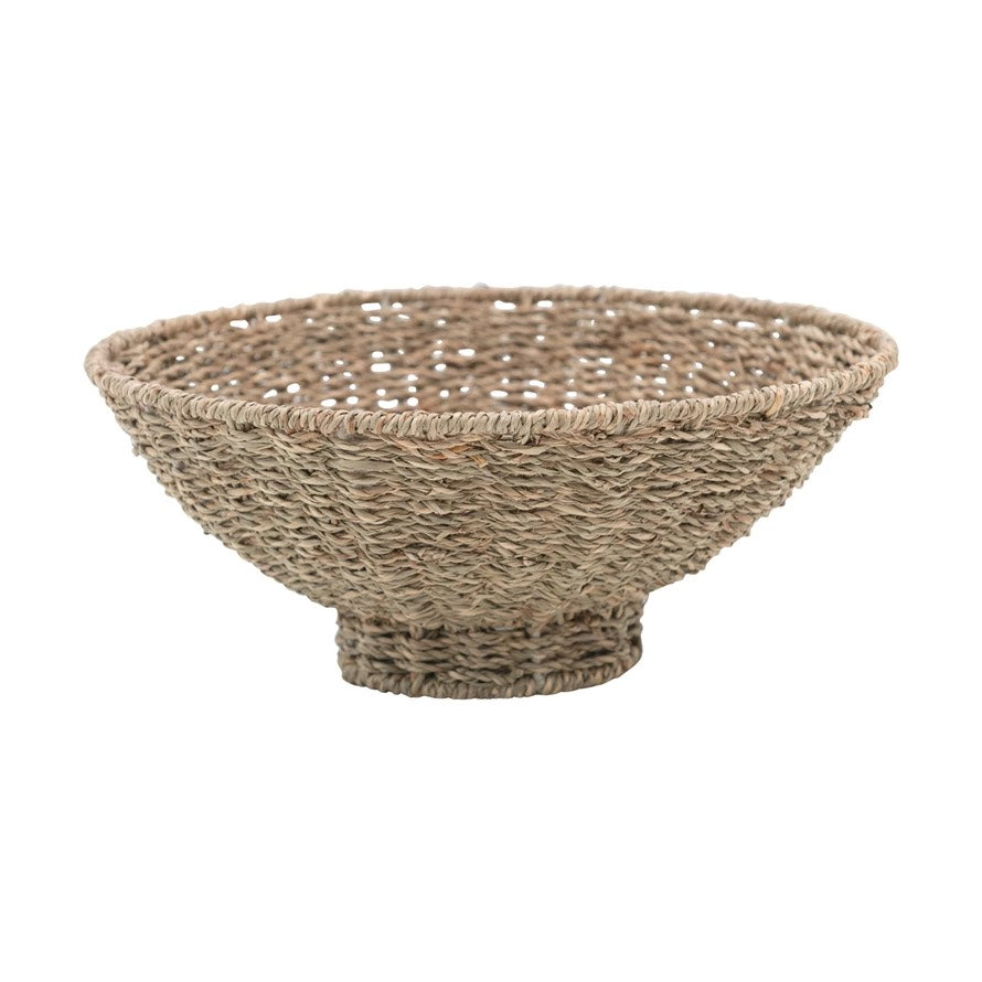 Seagrass Footed Bowl