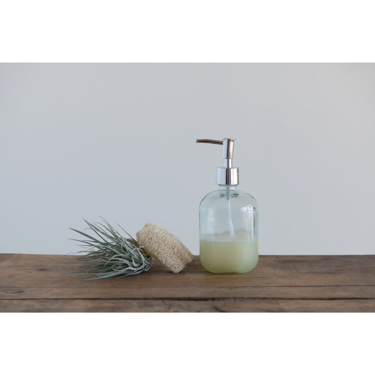 Recycled Glass Soap Dispenser