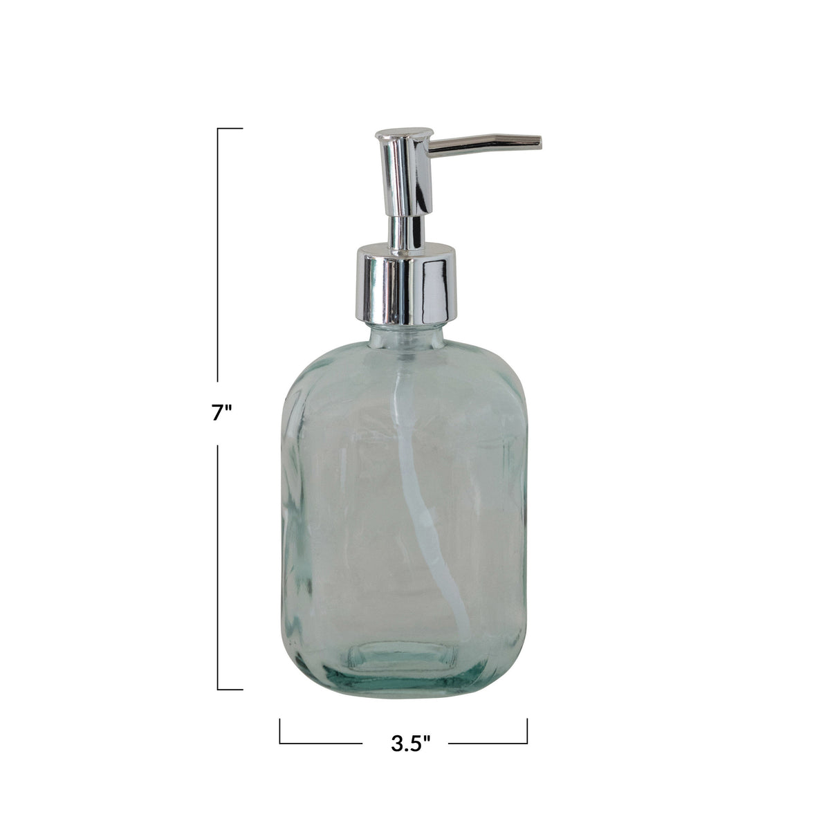 Recycled Glass Soap Dispenser
