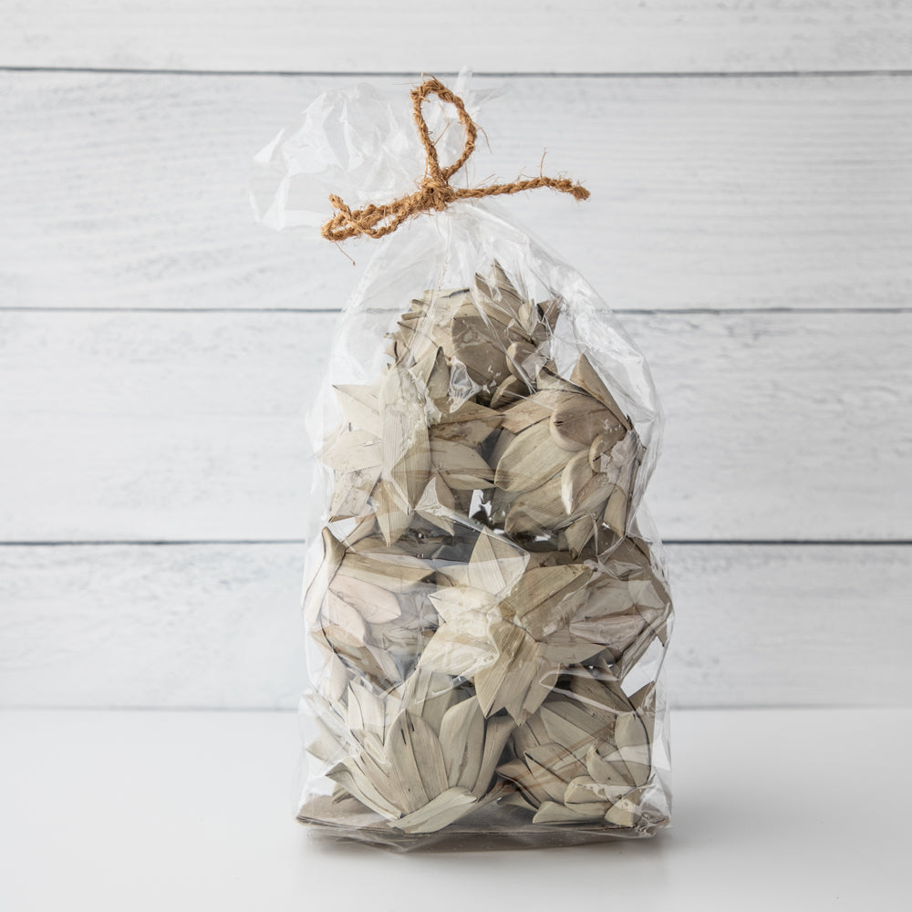 Dried Natural Palm Leaf Artichoke